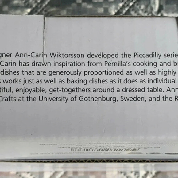 Ann Carin Wiktorsson Piccadilly 2 Baking Dish Set - Picture 5 of 6